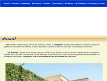 Tablet Screenshot of lavigilante-dz.com